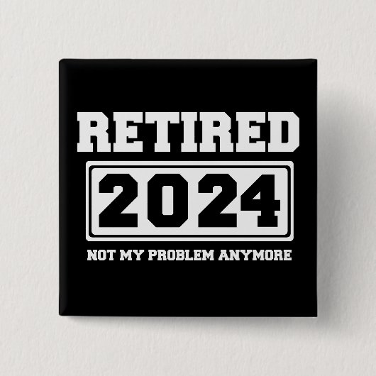 2024 nicht mehr mein Problem Button (Vorderseite)