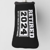 2024 nicht mehr mein Problem Golf Headcover (Rotieren 90)