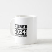 2024 nicht mehr mein Problem Kaffeetasse (Vorderseite Links)
