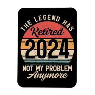 2024 nicht mehr mein Problem Magnet