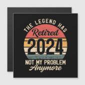 2024 nicht mehr mein Problem Magnetkarte (Vorne/Hinten)