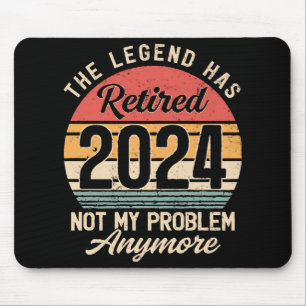 2024 nicht mehr mein Problem Mousepad