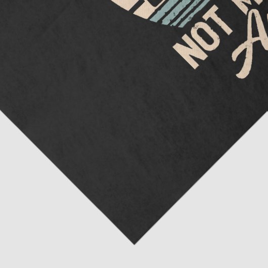 2024 nicht mehr mein Problem Seidenpapier (Detail)