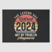 2024 nicht mehr mein Problem Seidenpapier (Vorderseite)