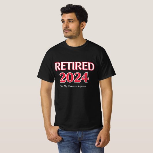 2024 nicht mehr mein Problem T-Shirt (Vorne ganz)