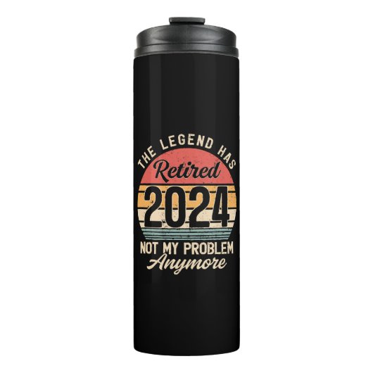 2024 nicht mehr mein Problem Thermosbecher (Vorderseite)