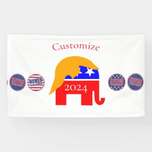 2024 nie Trump Thunder_Cove Banner