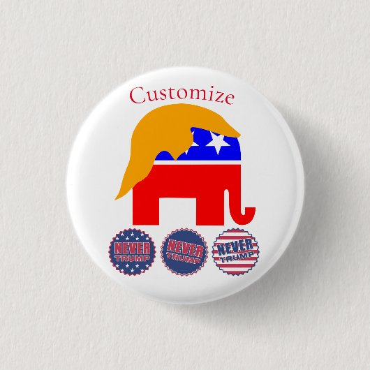 2024 nie Trump Thunder_Cove Button (Vorderseite)