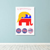 2024 nie Trump Thunder_Cove Leinwanddruck (Insitu (Holzboden))