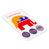 2024 nie Trump Thunder_Cove Magnet (Rechte Seite)