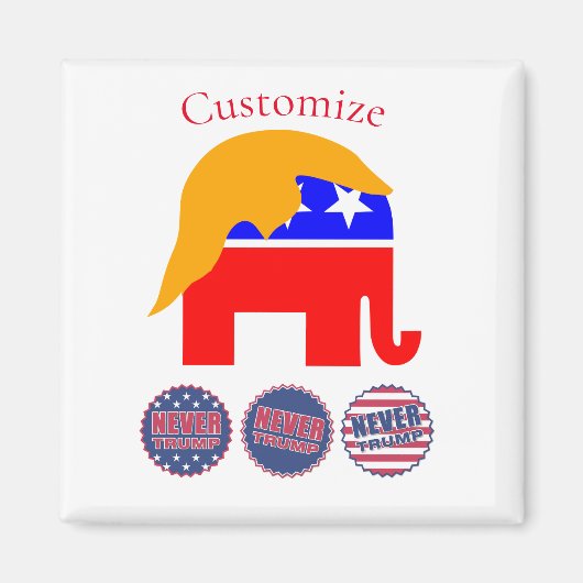 2024 nie Trump Thunder_Cove Magnet (Vorne)