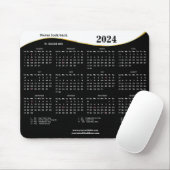 2024 Nie zurückblicken Mousepad (Mit Mouse)
