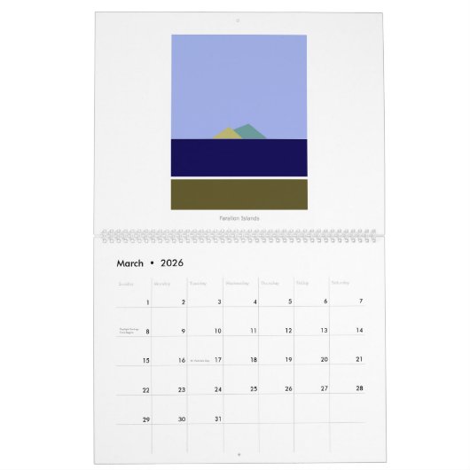 2024 Ocean Beach Series Calendar Kalender (Mär 2026)