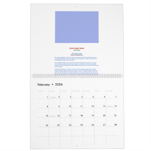 2024 Ocean Beach Series Calendar Kalender (Feb 2026)
