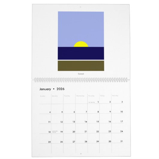 2024 Ocean Beach Series Calendar Kalender (Jan 2026)