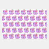 2024 Offiziell - O'Fishally ein großer Schwesterpu Geschenkpapier Set (Vorderseite)