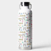 2024 Paris Frankreich Spiele Sommer Custom Water F Trinkflasche (Vorderseite)