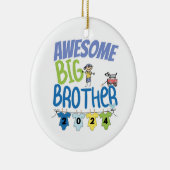 2024 Phantastischer großer Bruder Keramik Ornament (Rechts)