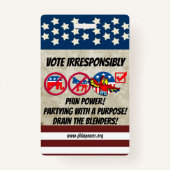 2024 PHIN POWER ID ABZEICHEN AUSWEIS (Rückseite)