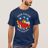 2024 PHin Power Party Männer T-Shirt (Vorderseite)