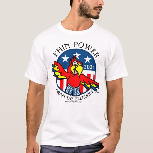 2024 PHin Power Party T-Shirt (Vorderseite)
