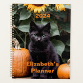 2024 planner, 2024 kitten planner, kitten planner, planer (Vorderseite)