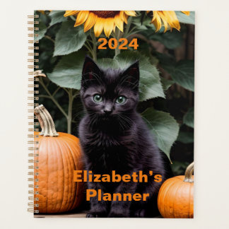 2024 planner, 2024 kitten planner, kitten planner, planer