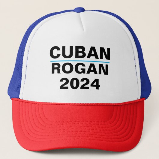 2024 Präsidentschaftswahl CUBAN ROGAN Baseball Truckerkappe (Vorderseite)
