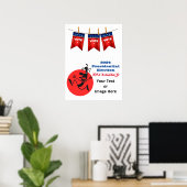 2024 Präsidentschaftswahl, die unter der Leitung v Poster (Heimbüro)