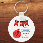 2024 Präsidentschaftswahl, die unter der Leitung v Schlüsselanhänger (Vorderseite)