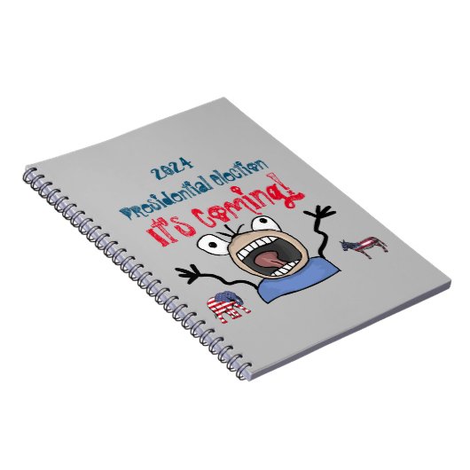 2024 Präsidentschaftswahl, es kommt! Notizblock (Rechte Seite)