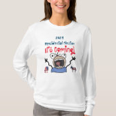 2024 Präsidentschaftswahl, es kommt! T-Shirt (Vorderseite)