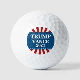 2024 Präsidentschaftswahl Trump Vance Golfball