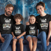 2024 Proud Family of the Graduate Custom Foto T-Shirt