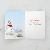 2024 Reifbananen Weihnachtsfeiern Sonnenschein Feiertagskarte (Innenseite)