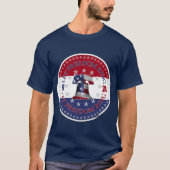 2024 Rot und Blau Lass Freedom Ring Liberty Bell T-Shirt (Vorderseite)