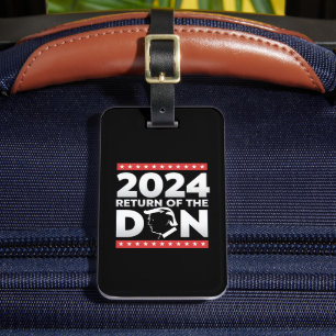 2024 Rückkehr des Don Trump 45 47 US-Präsident Gepäckanhänger