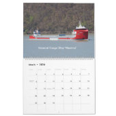 2024 Schiffe auf dem Hudson River Calendar Kalender (Mär 2026)
