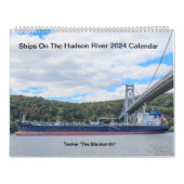2024 Schiffe auf dem Hudson River Calendar Kalender (Titelbild)