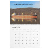 2024 Schiffe auf dem Hudson River Calendar Kalender (Jan 2026)
