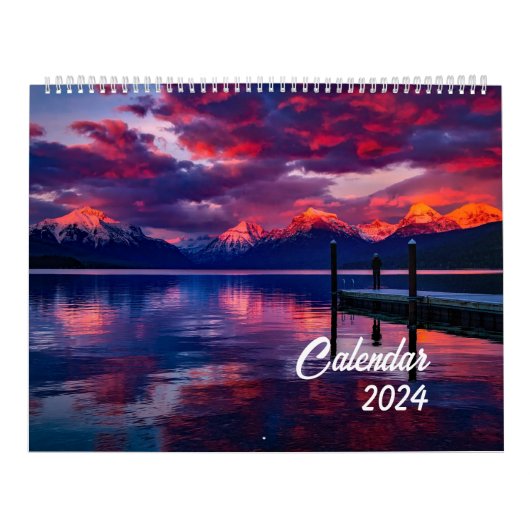 2024 Schöne Landschaftsfotografie Reise Kalender (Titelbild)