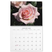 2024 Schöne Rose Zwei Seiten großer Wandkalender (Jan 2026)