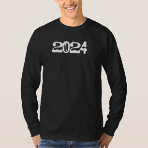 2024 Schwarze Männer T-Shirt