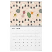 2024 Seasons Calendar Surface Pattern Design (Aus) Kalender (Mär 2026)