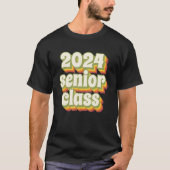 2024 Senior Class Retro T-Shirt (Vorderseite)