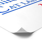 2024 Shirt Kinderlose Katze Lady 2024 Abstimmung K Poster (Ecke)