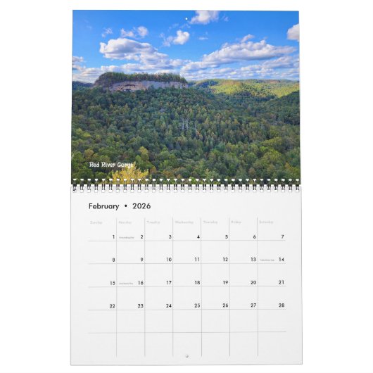 2024 Slones's Wilderness Expeditions Calendar Kalender (Feb 2026)
