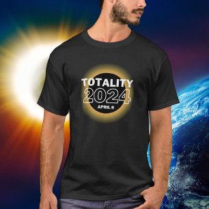 2024 Solar Eclipse 8. April Totalität T-Shirt