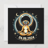2024 Solar Eclipse Dog (Rückseite)