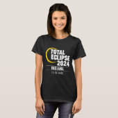 2024 Solar Eclipse Indiana T-Shirt (Vorne ganz)